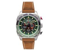AVI-8 AV-4100-01 Orologio Uomo Hawker Hunter Doppio Tempo Cronografo 43mm 5ATM