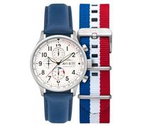 AVI-8 Hawker Hurricane - Cronografo da uomo, blu/bianco, Cronografo classico