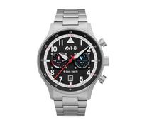 AVI-8 AV-4088-11 Carey Dual Time Orologio Uomo 44mm 5ATM