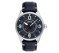 Avi-8 Orologio automatico Spitfire Smith 42 mm con cinturino in pelle AV-4090