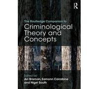 Avi Brisman The Routledge Companion to Criminological Theory and Con (Tascabile)
