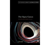 Avi Sagi The Open Canon (Tascabile)