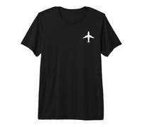 Aviation G irplane Pilot Design Minimalista Maglietta Premium