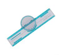 Aviation Plotter Flight Scale Slide Rule Pilot Tool per la navigazione degli studenti e la pianificazione del volo con scala azimutale rotante per calcoli accurati