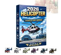 Aviation Theme Countdown Calendar 24 Days Airplane Christmas Advent