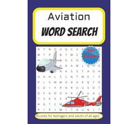 Aviation Word Search Puzzle Book: Word Searches with Easy to Read Print about Aviation, Air transport, Flight and More | 6x9 inches, 110 pages | 50+ ... Gift for vacations, Holiday and Free Times