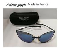 Aviator Goggle mod. Lunette occhiali sole casco moto vintage metallo regolabili