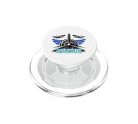 Aviator Private Aircraft Piccolo pilota di aeroplani PopSockets PopGrip per MagSafe