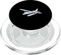 Aviatore pilota privato proprietario aereo marino PopSockets PopGrip per MagSafe