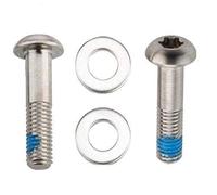 SRAM Bulloni staffa T25 22 mm Acciaio Inox 2 pezzi Montaggio piatto Multicolore