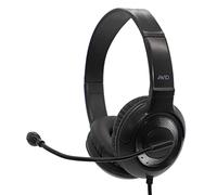 Avid AE-55 - Cuffie con microfono e jack da 3,5 mm, colore: Nero e Argento