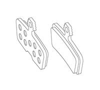 Avid - Coppia pastiglie originali SRAM Metal Scintered/Resina Organic Code +2011