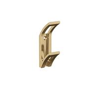 Avid - Gancio decorativo da parete in bronzo champagne a doppio polo