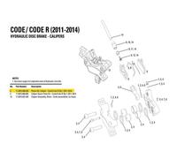 Avid Impostato Piston Caliper Code/guide Re
