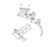 Avid Spare Disc Brake Spare Mmx Clamp Black Lever (Ti Bolt T25) Guide Ult/Rsc/Rs