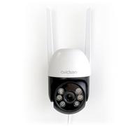 Telecamera Wi-Fi motorizzata con sirena integrata 2K da esterno Avidsen 127154