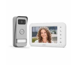 Avidsen VIDEOCITOFONO CONNESSO A COLORI ELIA ECO-DESIGN A DOPPIO COMANDO A 2 FIL