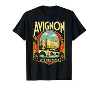 Avignon Cité des Papes Francia Provenza Viaggi Maglietta