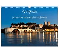 Avignon Le Palais des Papes et le Pont St-Bénézet (Calendrier mural 2027 DIN A3