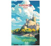 Avignon Notebook: Journal | Planner | Notebook | Avignon | France | Sketchbook | 100 Pages