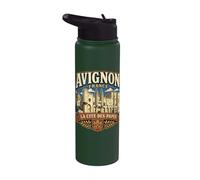 Avignone Francia Città dei Papi Stainless Steel Insulated Water Bottle