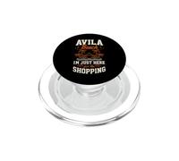 Avila Beach Sono Qui Solo Per Lo Shopping California PopSockets PopGrip per MagSafe