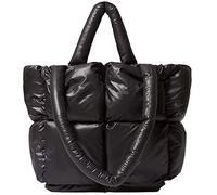 Avilego Borsa a tracolla per donna Mini Down Satchel Hobo Bag Tote Bag Trapuntata Borse Chic 2024, nero