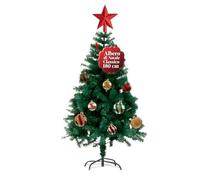 Avilia Albero di Natale Artificiale 180 cm 715 rami con Base in Ferro. Perfetto per Interni, Pronto per Essere Decorato con Luci e Ornamenti Natalizi