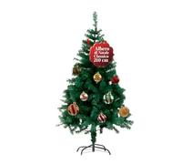 Avilia Albero di Natale Artificiale di 210 cm con 1078 Rami, Base in Ferro e Innesto Facile Ø 112 cm | Decorazione Natalizia | Albero di Natale per Interni ed Esterni, Verde