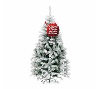Avilia Albero di Natale Artificiale Innevato di 210 cm con 1078 Rami. Perfetto per Interni, Pronto per Essere Decorato con Luci e Ornamenti Natalizi con Base in Metallo e Innesto Facile Ø 110 cm
