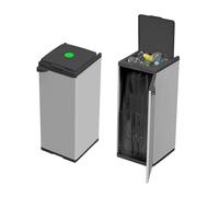 Avilia Armadio Raccolta Differenziata (Grigio, 1 Scomparto)