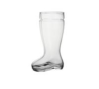 Avilia Bicchiere per Vino a Forma di Stivale - Calice di Birra con Design di Stivale Ideale per Arredamento della Cucina e del Bar, in Vetro, 37x23x18cm, 2L