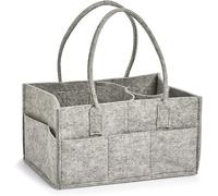 Avilia Borsa in Feltro | Organizer in Feltro | Borsa 9 Scomparti | Borsa per Organizzazione Lana ed Uncinetto | Organizer per Armadio | Borsa per Organizzazione della casa 33x24x39cm