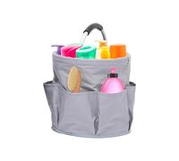 Avilia Borsa Organizer Pieghevole per Attrezzi di Pulizia con 6 Scomparti - Poliestere e Alluminio, Ideale per Giardinaggio e Fai da Te, 28x26.5cm, Grigio Elegante
