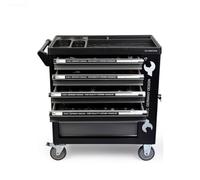 Avilia - Carrello Porta Attrezzi da Officina con 6 Cassetti e 1000 Utensili in Acciaio al Cromo Vanadio per Uso Professionale e Fai da Te