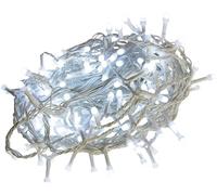 Avilia Catena Luminosa a LED per Adobbi di Natale e Decorazioni (Tenda 3M 144 Luci - Fredda)