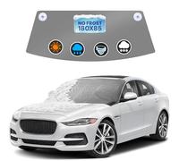 Avilia Copertura Antibrina per Parabrezza 180x85cm - Ventose Integrate Che Garantiscono Stabilità - Previene Formazione di Ghiaccio e Neve sul Parabrezza - Facile da Appliccare - Resistente