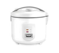 Avilia - Cuociriso Elettrico da 700W con Vaporiera Integrata e Pentola Antiaderente, Cucina Sana e Veloce, Mantiene il Calore Automaticamente, Ideale per Riso e Cottura al Vapore