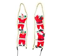 Avilia Decorazioni Natalizie 2 Babbo Natale Rosso, nd