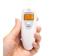 Avilia Etilometro Professionale Digitale con Display LED e Segnale Acustico - Alta Precisione 0,01% BAC, Test Rapido e Ripetibile, Autospegnimento, 95x36x18mm