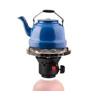 Avilia - Fornello da Campeggio a Gas con Attacco Filettato 7/16 e Accensione Piezo, Fornello a Gas Portatile per Cucina da Esterno, Compatibile con Cartucce Valvolate 220-450g, Compatto e Leggero