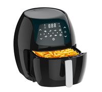 Avilia Friggitrice ad Aria con Programmi Preimpostati - Digitale, con Controllo Temperatura e Timer, Ideale per Cucina senza Olio, 8L, 1800W, 37x33x30cm, Nero