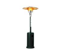 Avilia - Fungo Riscaldante Uragano per Esterno a Gas 12kW con Accensione Piezoelettrica, Ruote Integrate per Spostamento Facile, Compatibile con Bombola 15Kg, Ideale per Terrazze, Giardini e Locali