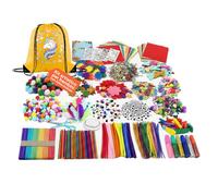 Avilia - Giochi Bambina con Zaino Unicorno, Forniture Artistiche da Oltre 1000 Pezzi Creativi per Attività Montessori, Lavoretti Manuali e Idea Regalo Educativa