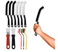 Avilia - Kit Pulizia Casa Completo da 11 Pezzi con Spazzole Multiuso e Raschietti per Pulizia Fughe, Cucina e Bagno, Facile da Usare, Compatto e Antiscivolo per una Pulizia Profonda