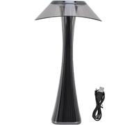 Avilia Lampada da tavolo ricaricabile 3,5W 400 lm Dimmer Touch USB-C 13 h ABS trasparente Nero