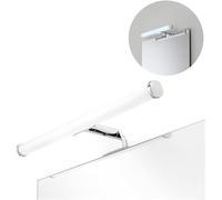 Avilia Lampada LED per Specchio Bagno - Illuminazione Uniforme e Brillante, Design Cromato, Facile Installazione, 30x11x5cm