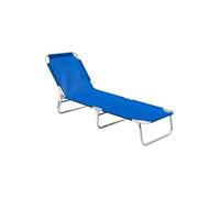 Avilia Lettino da Mare Pieghevole in Alluminio e Tessuto Oxford - Prendisole Leggero e Resistente per Spiaggia e Piscina
