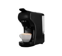 Avilia - Macchina Caffè Compatta Grace da 1450W con Arresto Automatico, Selezione Espresso Corto/Lungo, Interruttore ON/OFF e Compatibilità con Capsule e Cialde (Nero)