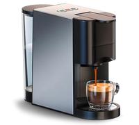 Avilia Macchina per Caffè 5 in1 con Multicapsule e Serbatoio 180ml 1450W - Adatto per Nespresso, Lavazza A Modo Mio, Dolce Gusto, Cialde ESE e Caffè Macinato - Dimensioni 11x24x31cm - 19bar